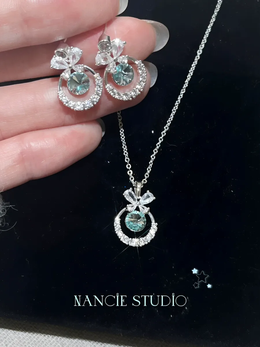 Butterfly Silhouette Pendant Necklace