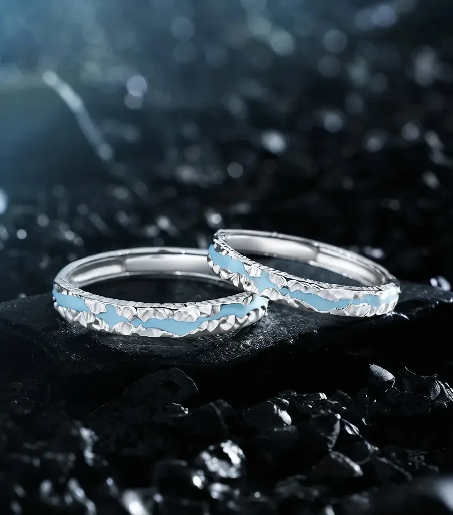 Starlit Glow Adjustable Open Ring