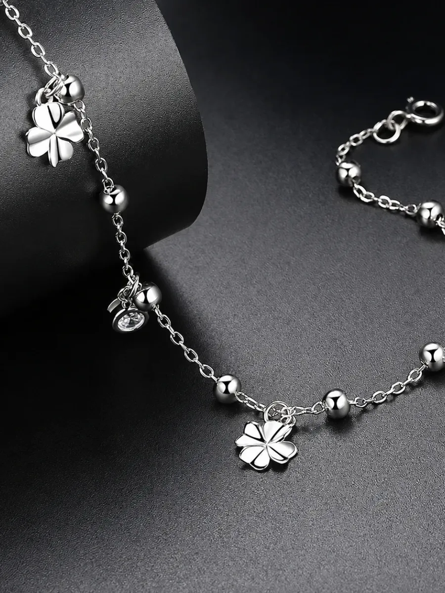 Zodiac Clover Anklet
